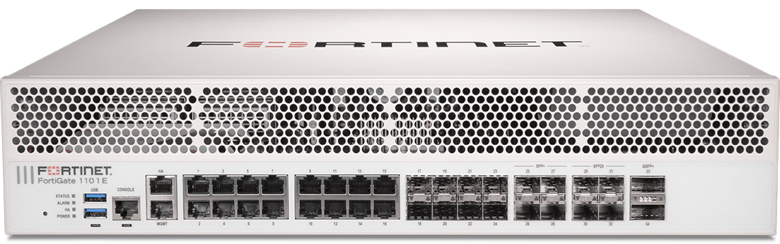 Fortinet FortiGate 1101E Firewall AC matériel uniquement Oui